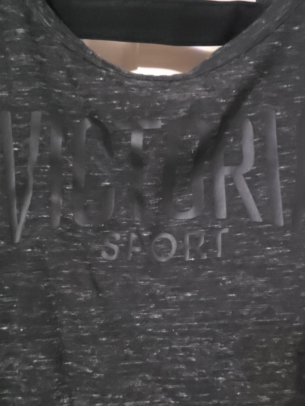 VINGTAGE SPORT Black Logo Tee